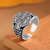 Guardian Cross Adjustable Biker Ring - Freedom, Strength, faith | Worldwide Shipping | Buyer Protection
