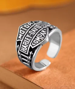 Guardian Cross Adjustable Biker Ring - Freedom, Strength, faith | Worldwide Shipping | Buyer Protection