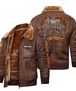 Men's Vintage Sherpa Fleece Lined Leather Flight Bomber Jacket | Heavyweight Winter Biker Coat | Secure Checkout | Tracked Shipping | 7-Day Easy Returns (Copy)